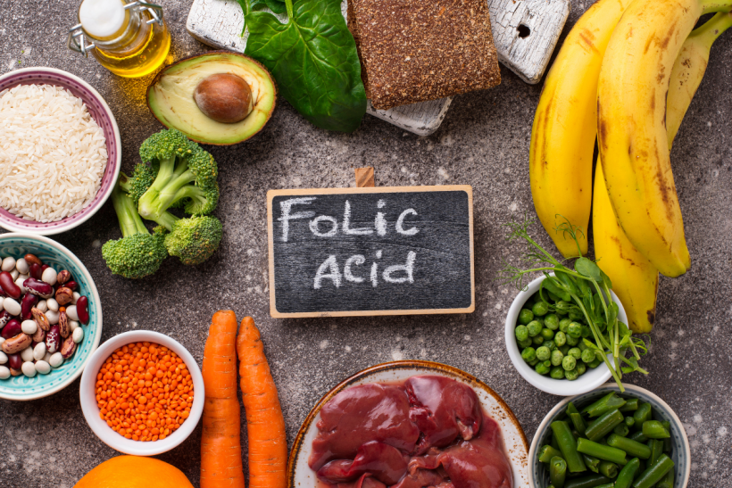 Many of our most nutritious foods contain folic acid.