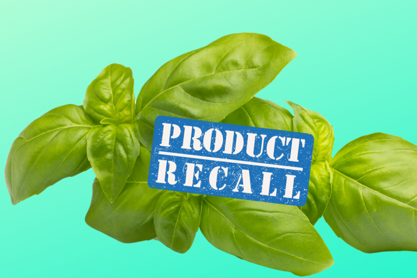 Fresh organic basil is under recall.