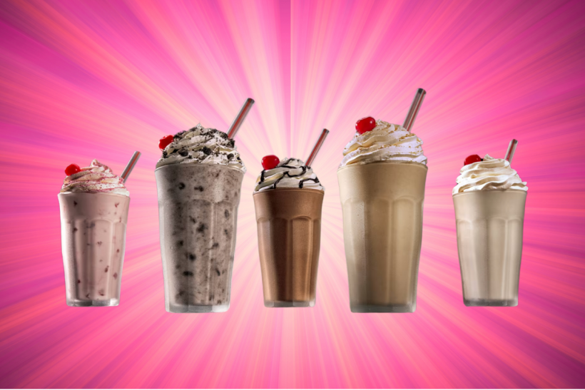 AMC’s new milkshake flavors.