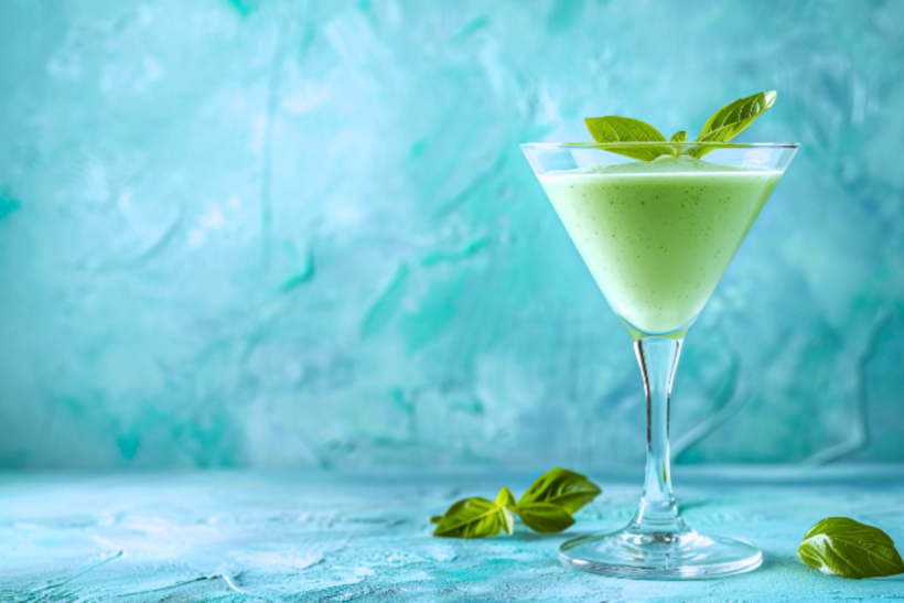 The classic Grasshopper Cocktail