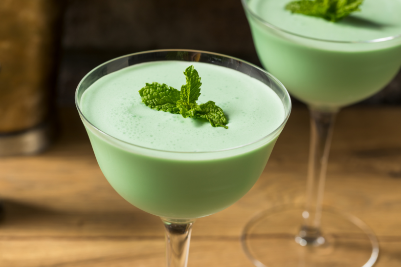 Try a grasshopper at your next cocktail soiree.
