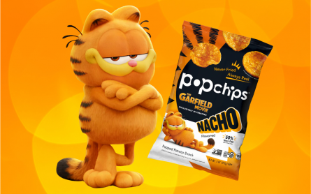 Garfield and Popchips Nacho