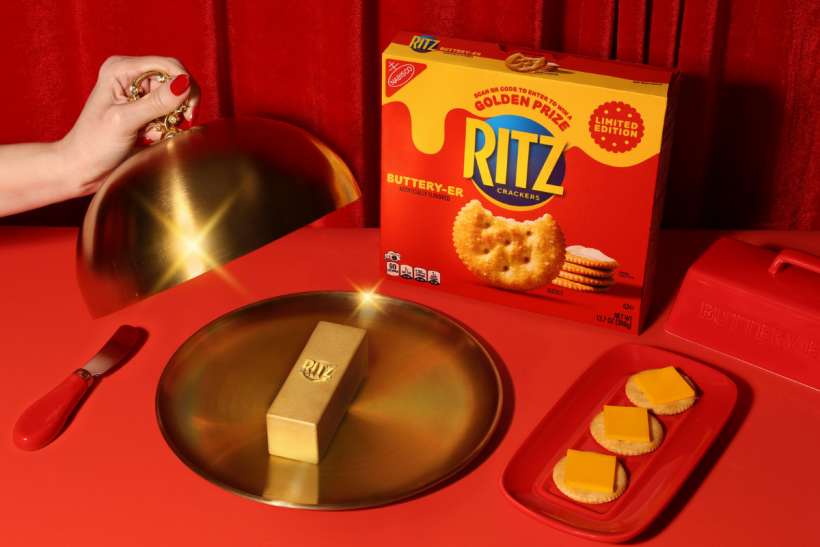 RITZ new Edition Buttery-er Flavored Crackers.
