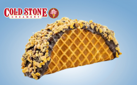 Cold Stone’s New Waffle Ice Cream Taco