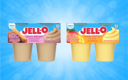 New Jell-O pudding flavors Churro Delicioso and Mango Sabroso