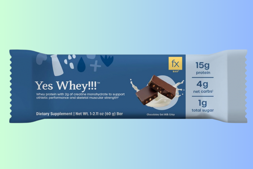 Fx Chocolate Yes Whey!!! Chocolate Supplement Bar.