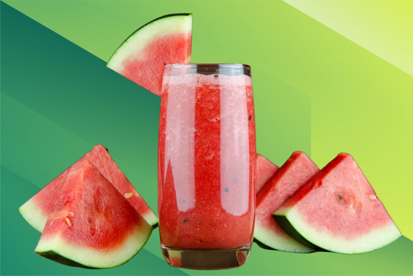 Watermelon juice supports your immune system with vitamins C and A, magnesium, and arginine.