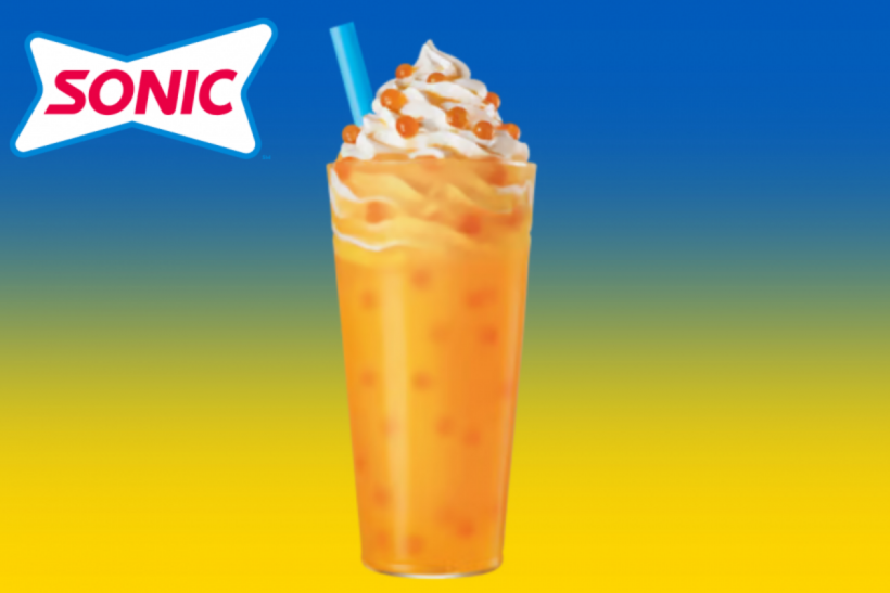 Sonic’s Orange Cloudsicle Slush Float. 