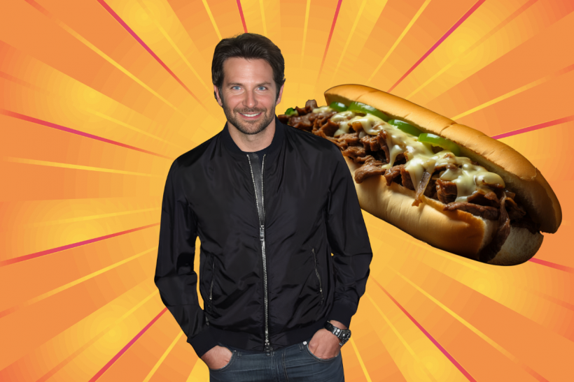 Bradley Cooper was slingin’ cheesesteaks from his viral Danny & Coop’s food truck last week in Vegas during QVC’s inaugural Age of Possibility event.