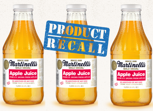 Martinelli's Apple Juice is Under Recall.