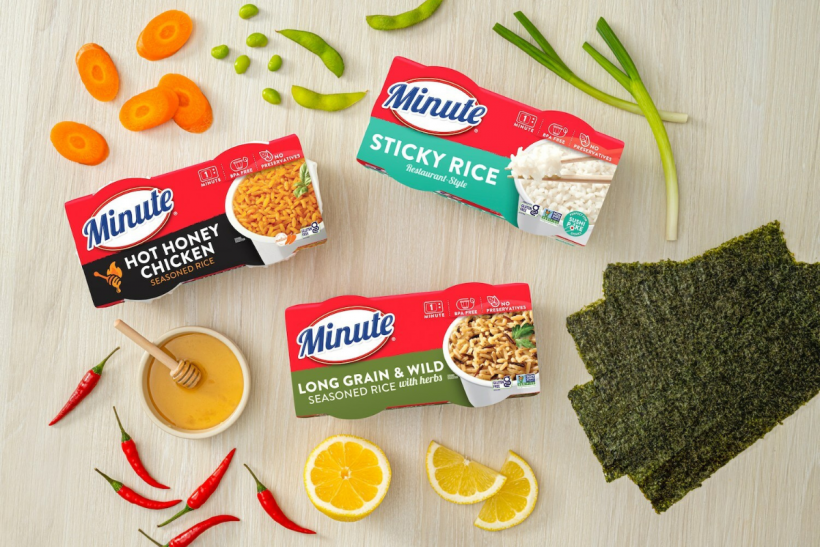 New Minute Rice Flavors.