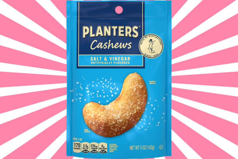 PLANTERS Unleashes Salt & Vinegar Cashews.