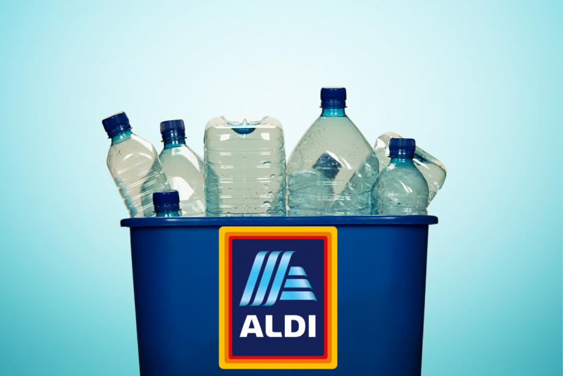 Aldi beverage packaging is switching to recycled materials.