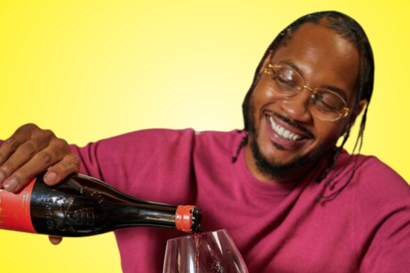 Carmelo Anthony launches Ode To Soul wine. 