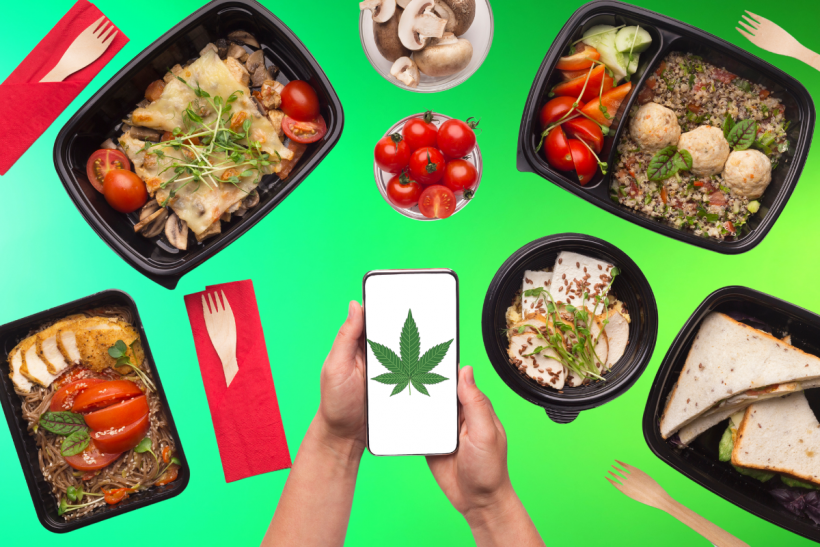 Daily pot smokers are more likely to order food than most average diners.