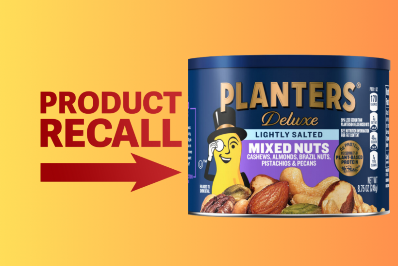 There is a PLANTERS recall in effect!