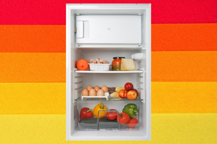 An organized fridge is a happy fridge!