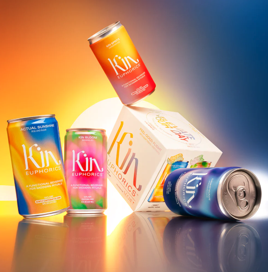 Kin Euphorics adaptogenic beverages.