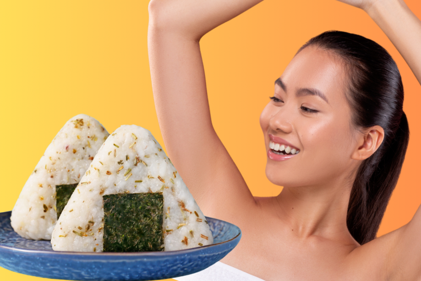 Japanese cooks are making rice balls…with their armpits!