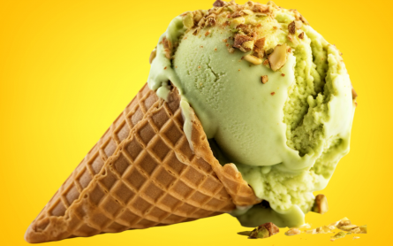 Are there nuts in your pistachio ice cream