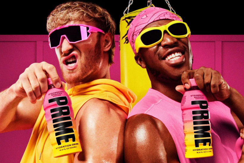 Logan Paul and PRIME partner JJ 'KSI' Olatunji. 