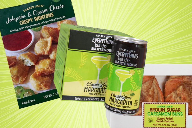 New products for Spring at Trader Joe's.