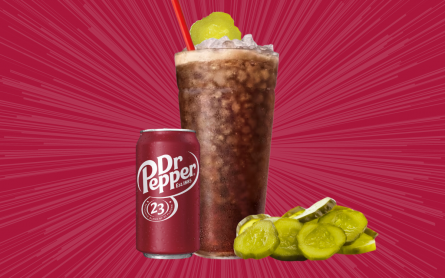 The Pickle Dr Pepper drink is commonly ordered at Sonic.