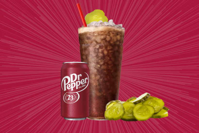 The Pickle Dr Pepper drink is commonly ordered at Sonic.