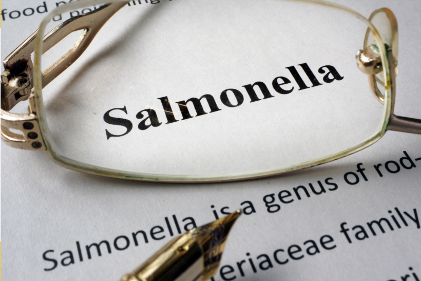 If you feel symptoms of Salmonella get medical assistance immediately.