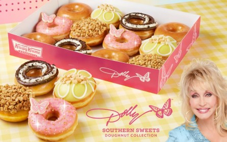 Dolly Parton's Kripy Kreme Southern Sweets Doughnut Collection