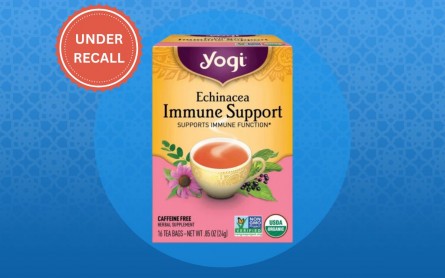 Yogi Echinacea Immune Support Tea is under recall.
