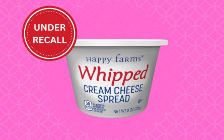 Happy Farms Cream Cheese Spread is under recall.