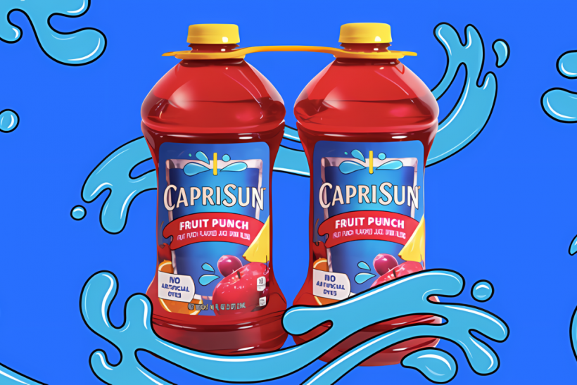 Capri Sun’s new 96-ounce jugs can be found in double packs at many bulk retailers.