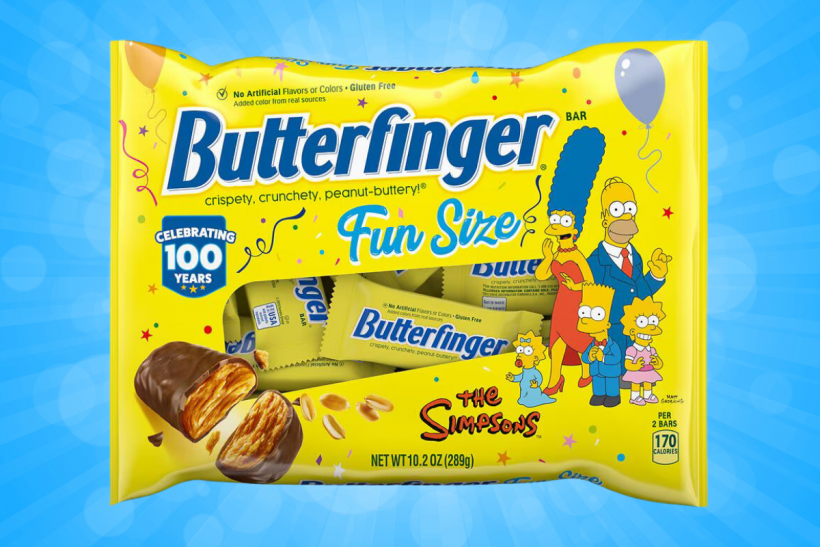 Butterfinger 100th Anniversary Fun Size pack.