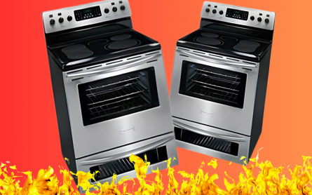 A number of Frigidaire and Kenmore ranges have been recalled due to fire and burn risks.