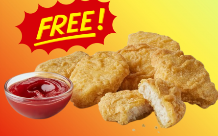 Free 6 Piece McNuggets at McDonald’s