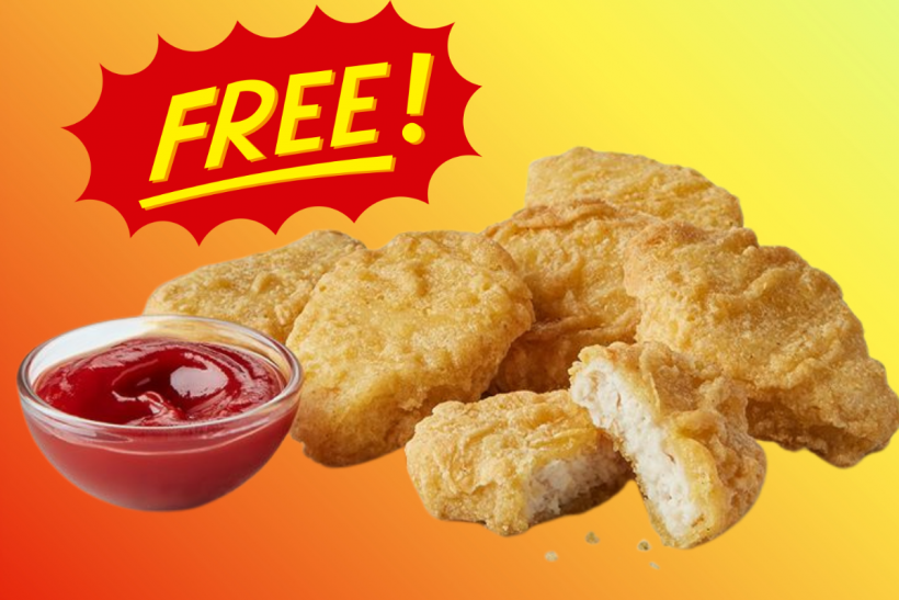 Free 6 Piece McNuggets at McDonald’s!