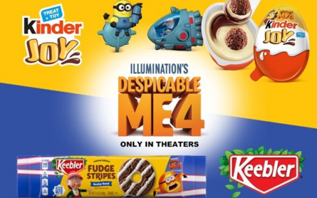 New Despicable Me 4 launches from Kinder and Keebler