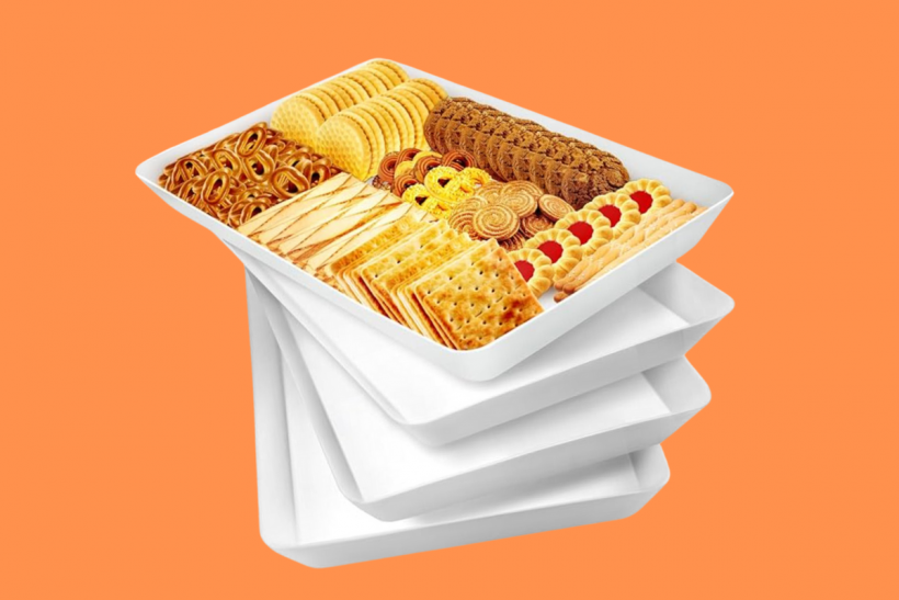 WOWBOX 4-Piece Serving Tray Set.