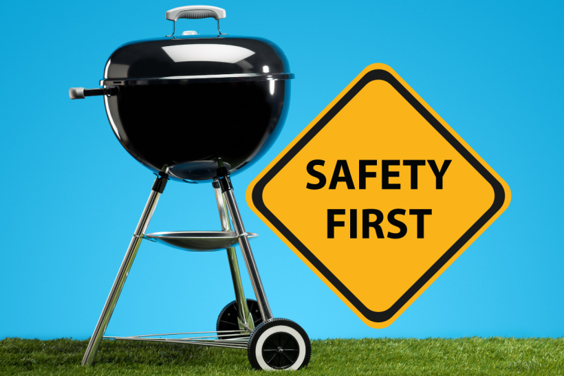 The key to a great cookout is safety first!