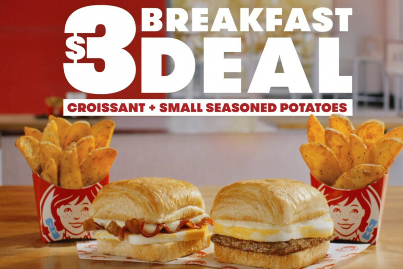 Wendy’s new $3 breakfast deal. 