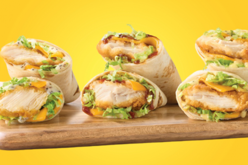 Arby's New Breaded Chicken Wraps.