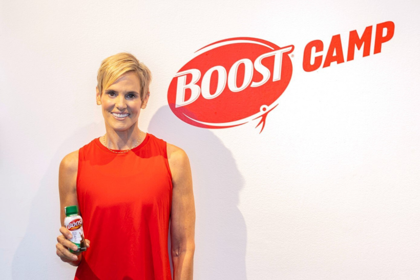 Swimming legend Dara Torres collaborates with BOOST.