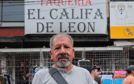 Owner of the Michelin starred taqueria 'El Califa de León' Mario Hernández 