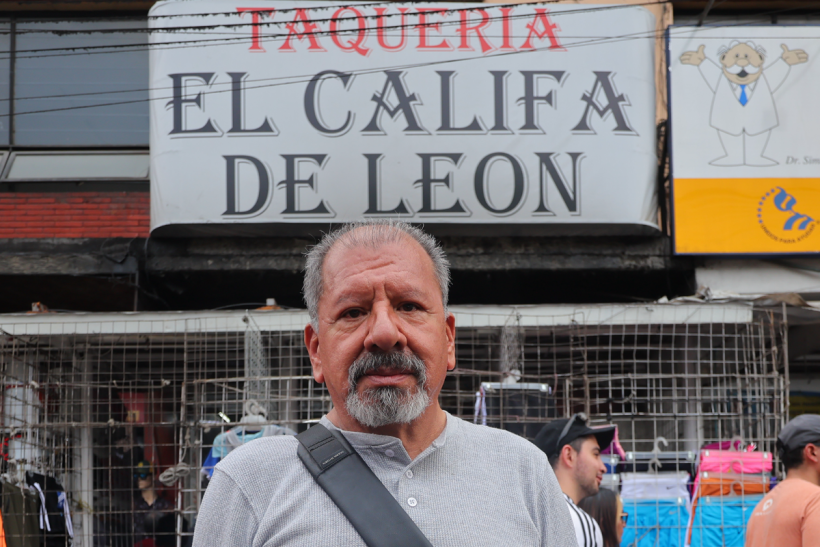 Owner of the Michelin starred taqueria 'El Califa de León' Mario Hernández.