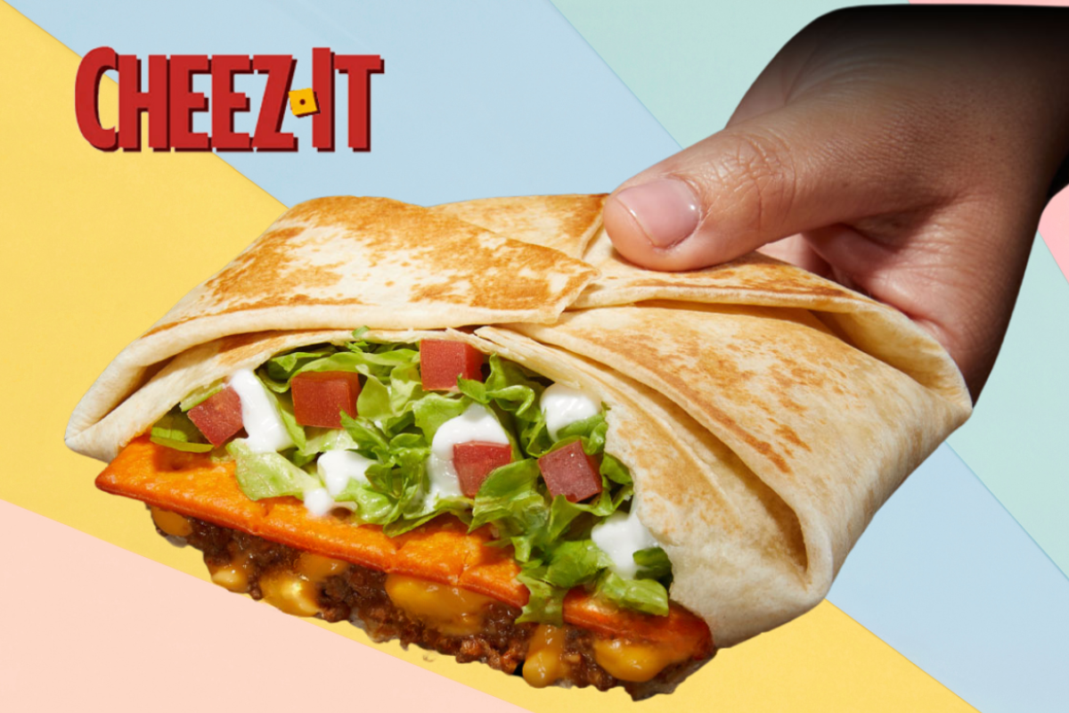 Taco Bell's Big Cheez-It Tostada And Big Cheez-It Crunchwrap Supreme ...