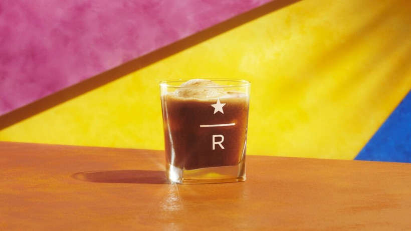 Starbucks Reserve Pineapple Rum Float.