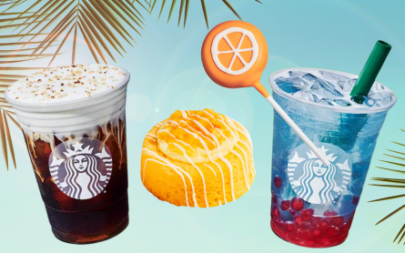 Starbucks new Summer menu is brimming with tropical flavors.