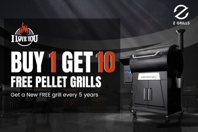 The Z Grills 1 for 10 deal.