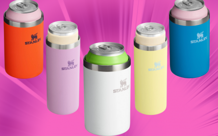 Stanley’s new Everyday Can Cooler Cups double as a cozy and tumbler in one.